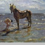 Valentin Serov. Bathing the horse. 1905. Russian Museum, St. Petersburg
