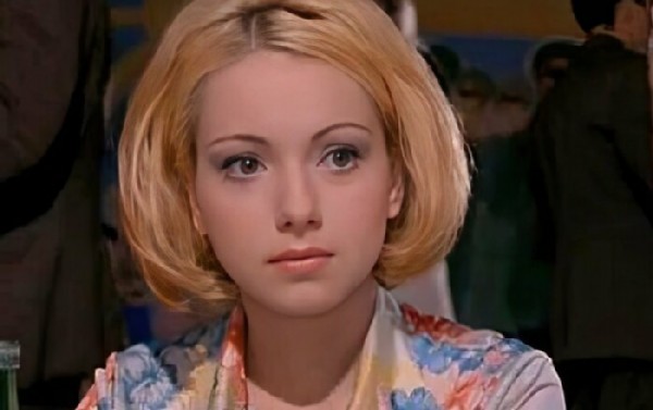 Olga Budina at the peak of her popularity a gentle and fragile blonde