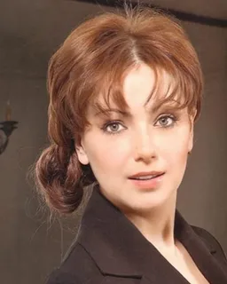 Russian actress Olga Budina