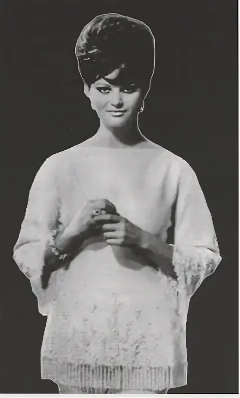 Claudia Cardinale in the movie 'La pantrera rosa' 1965