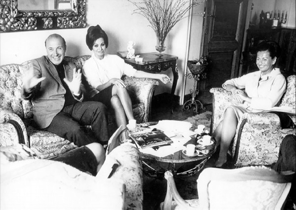 Irene Galitzine and Sophia Loren, 1960s