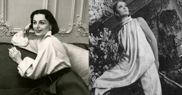 Michele Mercier with pyjama Plazzo Galitzine, 1960s