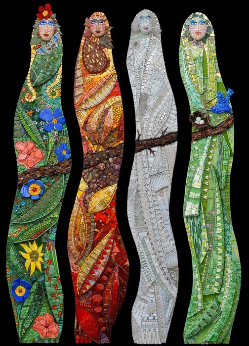 Mosaic art by Russian artist Irina Charny14