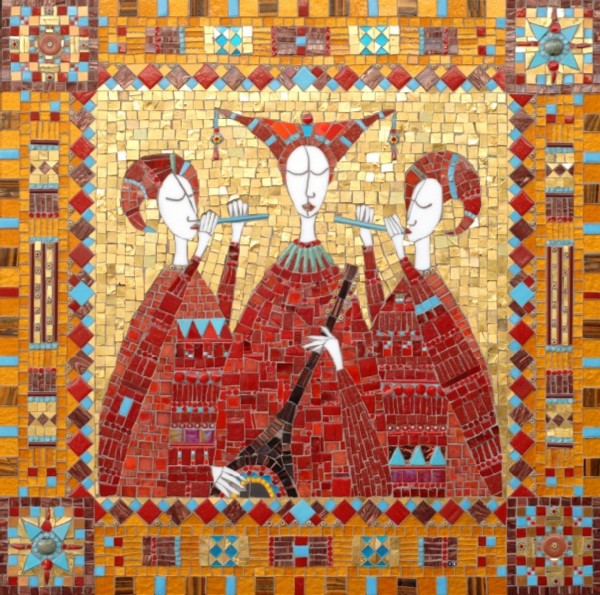 Mosaic art by Russian artist Irina Charny17
