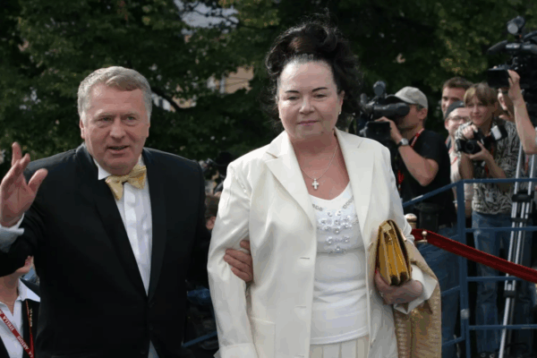 Galina Lebedeva wife of Zhirinovsky