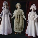 Russian folk costume dolls by Elena Pelevina