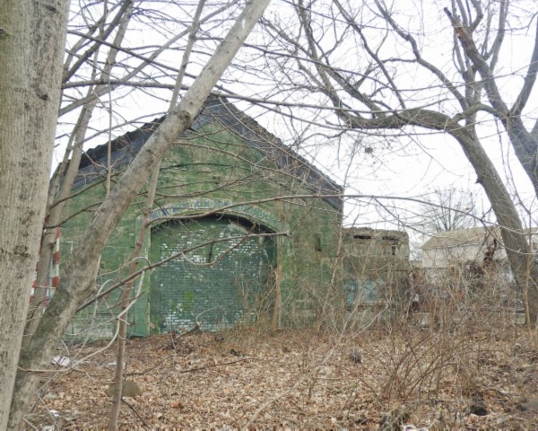A semi caponier of the right redoubt.