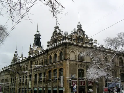 Svetlanskaya St. Kunst & Albers Trade House, 1900,1907